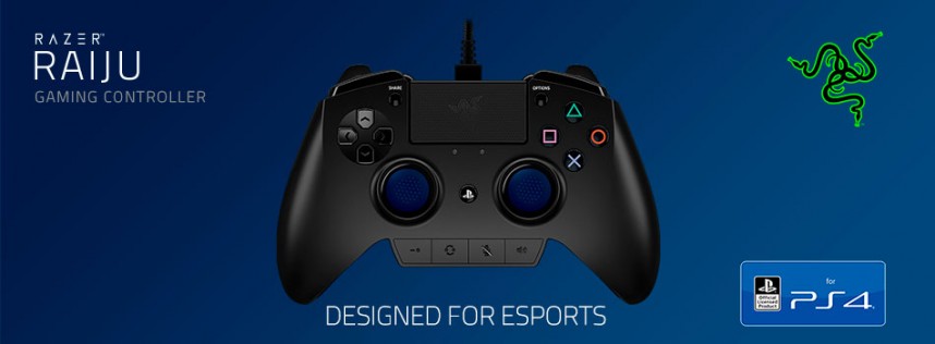 Razer Raiju, el mando más avanzado y completo para PlayStation®4