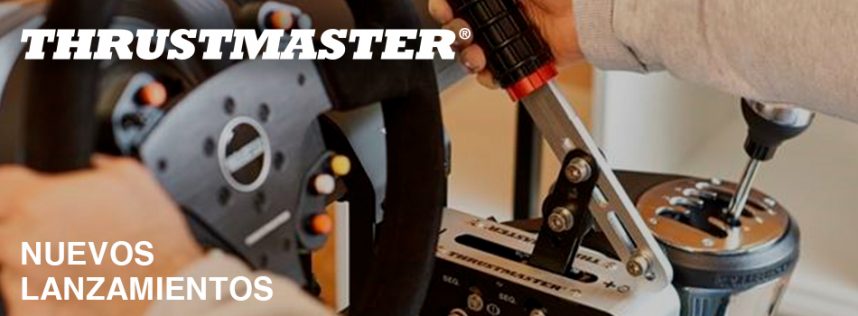 Thrustmaster refuerza el arsenal de su ecosistema de carreras con el lanzamiento de tres nuevos accesorios en septiembre.