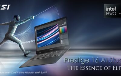 Reimagina la productividad con Prestige 16 AI Studio de MSI